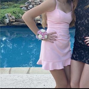 light pink dress! worn once